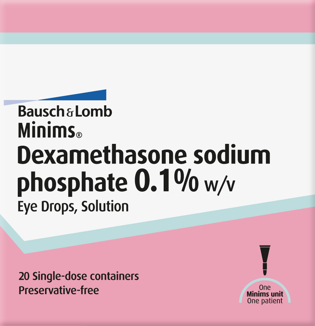 Minims® Dexamethasone sodium phosphate 0.1%