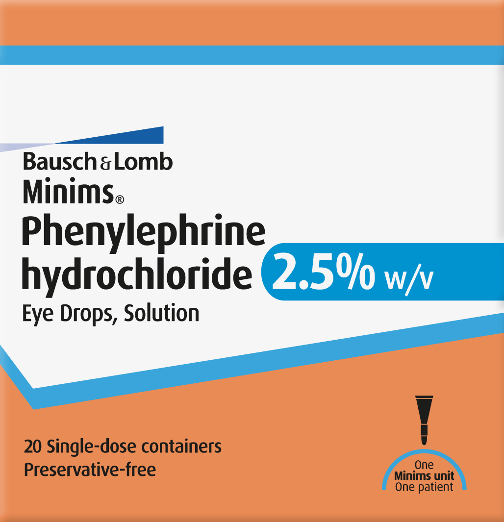 Minims® Phenylephrine hydrochloride 2.5%